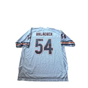 Reebok NFL Equipment Chicago Bears Brian Urlacher #54 White Jersey Men's XL